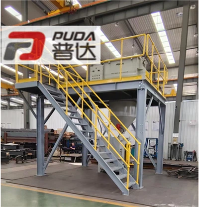 Ton Bag Big Bag Titanium -dioksidin purku- ja sekoitus- ja pakkausjärjestelmä